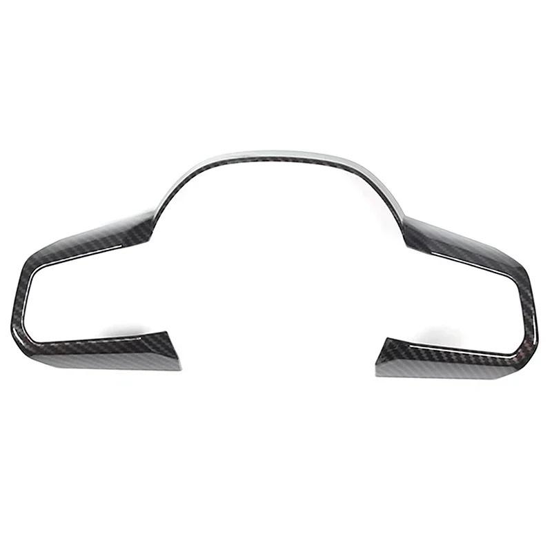 For BMW X1 IX1 U11 -2026 ABS Carbon Fiber Car Steering Wheel Decorative Frame Cover Trim Interior Car Accessories