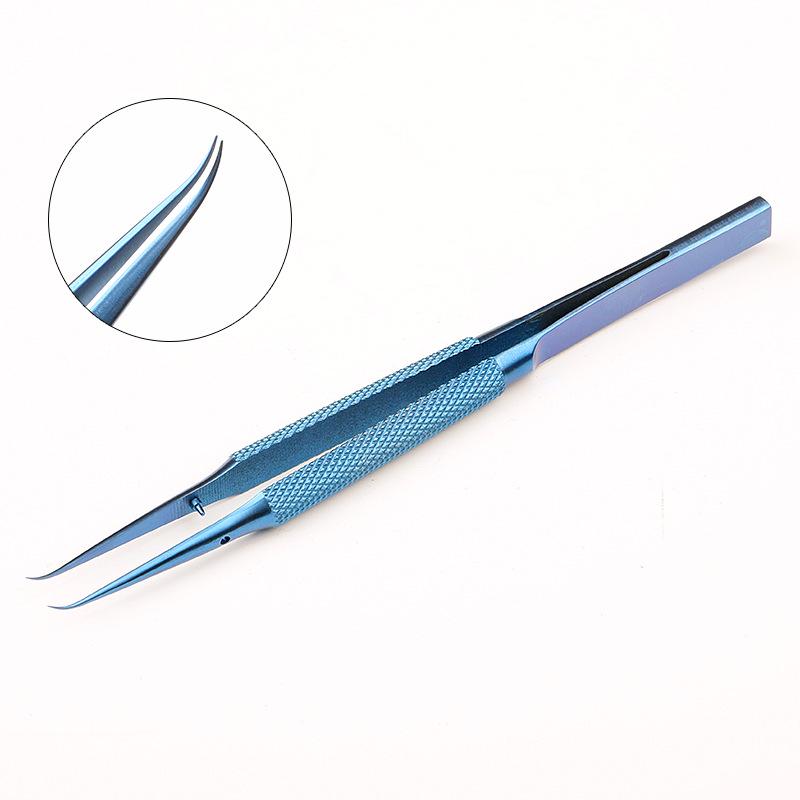 Titanium Alloy Phone Repair Tweezers – 140mm, Sharp 0.15mm Tip, Straight & Bent, Hardened.