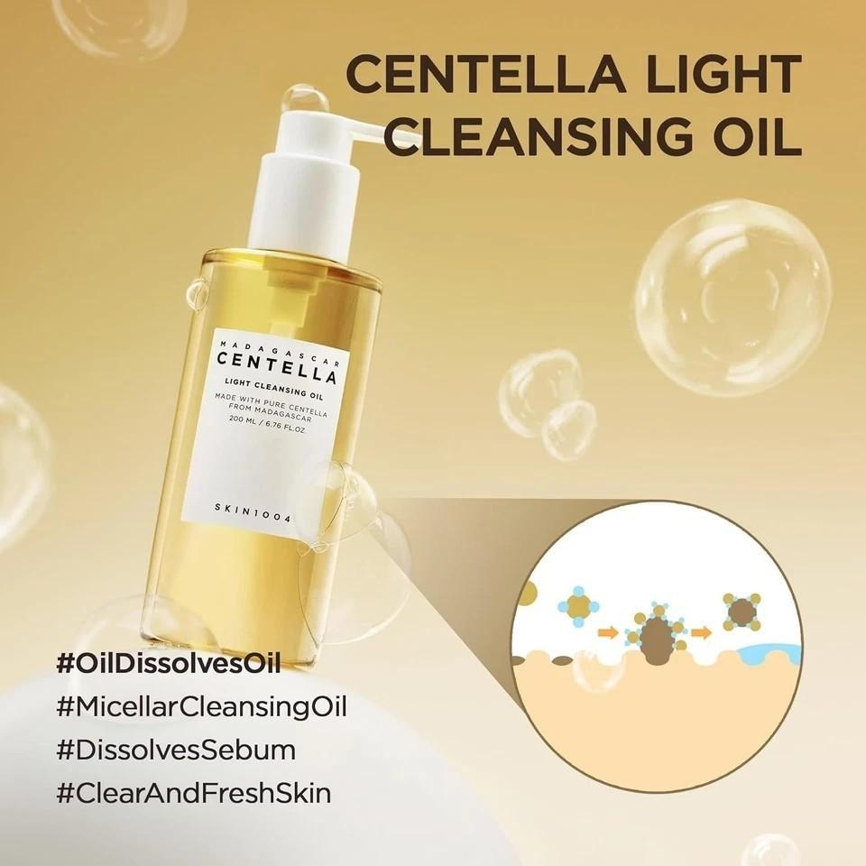 SKIN1004 Madagascar Centella Light Cleansing Oil - 200ml