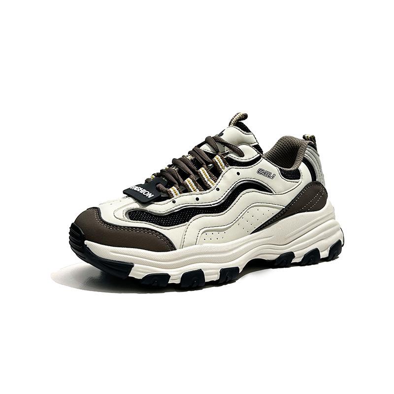 Ins koreanische Version von Forrest Gump Schuhen für Damen 2025 Frühling neue dicksohlige erhöhende Studenten Sport Laufschuhe Freizeitschuhe CQ2668