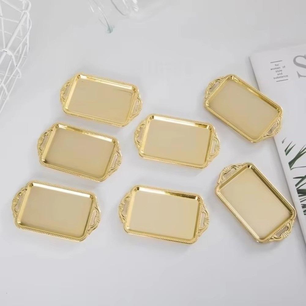 5 Stück 10 Stück Set Schmuck-Auslagefach Rechteckige Form Kunststoff Serviertablett Auslage-Verwendung