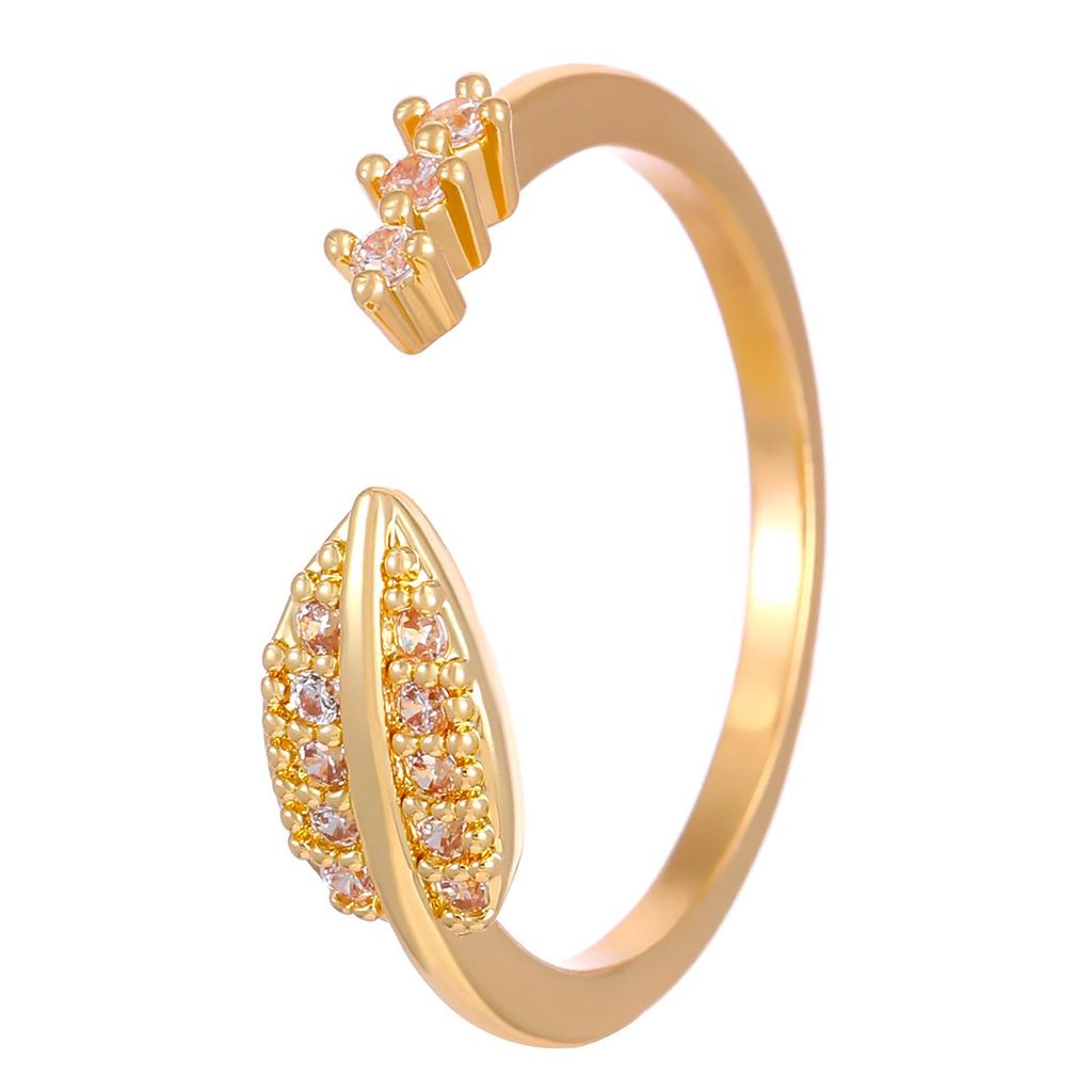 High-End Cross-Border Fashion Bow Ring for Women - European & American Style Open Index Finger Accessory