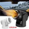 Car Heater Fan 12V/24V Air Conditioner Windshield Heater  Electrical Warm Defrosting Demisting 360° Rotate Fan