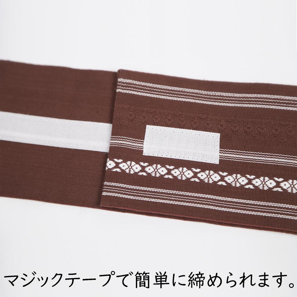 Obi traditionell traditionell japanischer Tag Geschenk Binden [TOuWA] Ein-Klick-Gürtel, Baumwolle, Muster, Herren-Obi, Unisex, Herren-Obi, Yukata, Kimono,