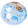 Pets Water Sensory Play Mat 95x95cm Inflatable Cooling Toy for Cats & Dogs
