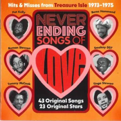 

CD VARIOU Never Ending Songs Of Love DBCDD100 Docrot Bird 2022 UK Reggae Ska Dub