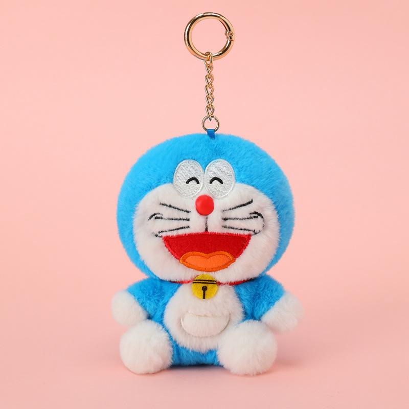 Authentic Doraemon Candy Series Toy Pendant Plush Keychain