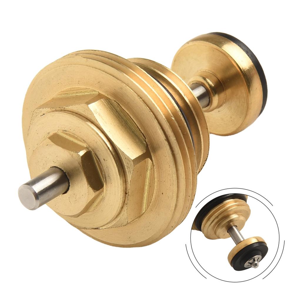 Rücklaufstift-Ventileinsatz M30x1,5 Für FBH-Stellantrieb Fußbodenheizungsverteiler Automatischer Federkolben Heizung Kühlung Entlüftungen Werkzeuge