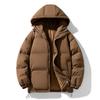 Winter Warm Parkas Men Cotton-Padded Coats Men Puffer Jackets Outdoor Hooded Coat Casual Windbreaker Thick Coat Men Jacket