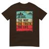 Jesus The Way Truth Life Unisex Unisex Kids Christian Worship Tshirt