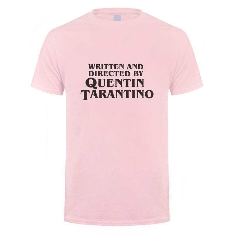 Written And Directed By Quentin Tarantino T Shirt Unisex Unisex T Shirts Summer Fashion Short Sleeve Unisexunisex Tshirt Oz418