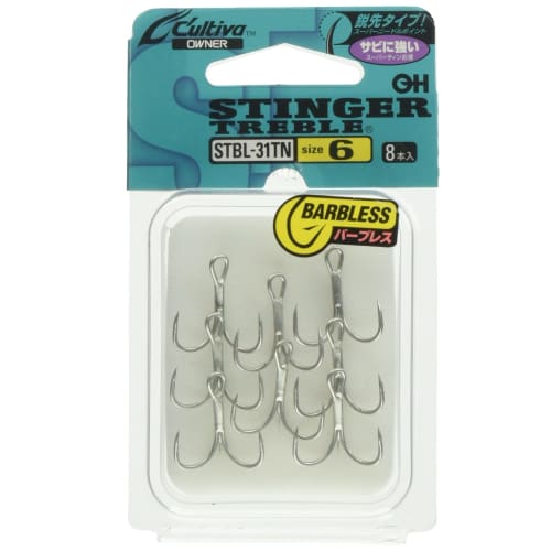 

OWNER Triple Hook STBL-31TN Stinger Triple Hook No. 6 11628