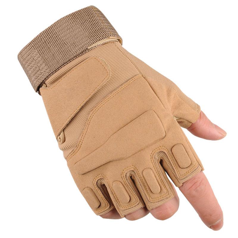 Men's Boxing Special Forces Training Physical Fitness Outdoor Cycling Sports Anti slip Half Finger Tactical Gloves