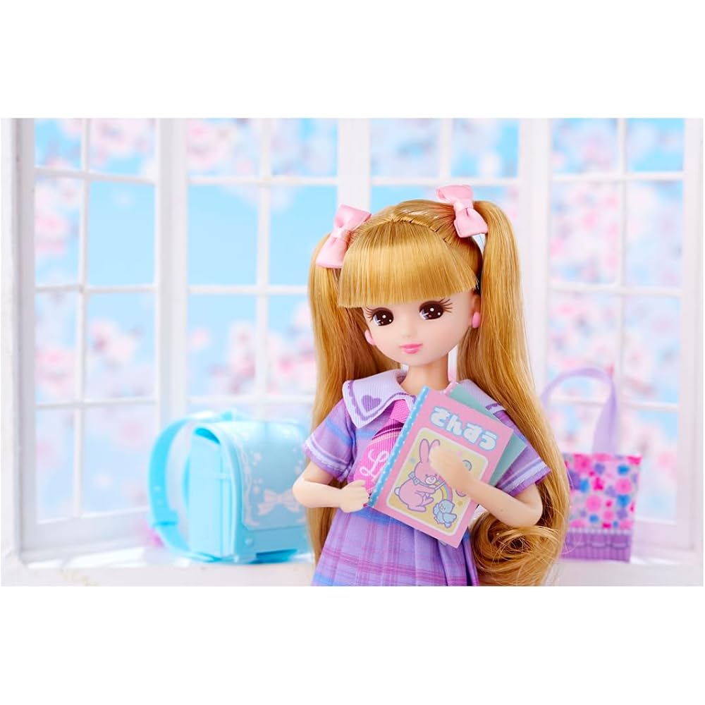 Takara Tomy Licca-chan Doll LD-08 Dress-Up Toy for Pretend Play Ages 3 and Up