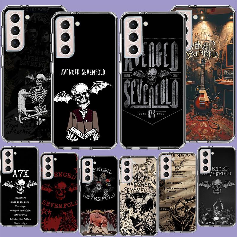 A-Avenged Sevenfold Phone Case For Samsung A16 A26 A36 A56 A17 A15 A25 A35 A55 A14 A24 A34 A54 A04S A05S Galaxy Note 20 10 9 8 A