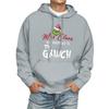 Men's Print Hooded Sweatshirt Long-Sleeve Casual Pullover Hoodie Hooded Sweatshirt