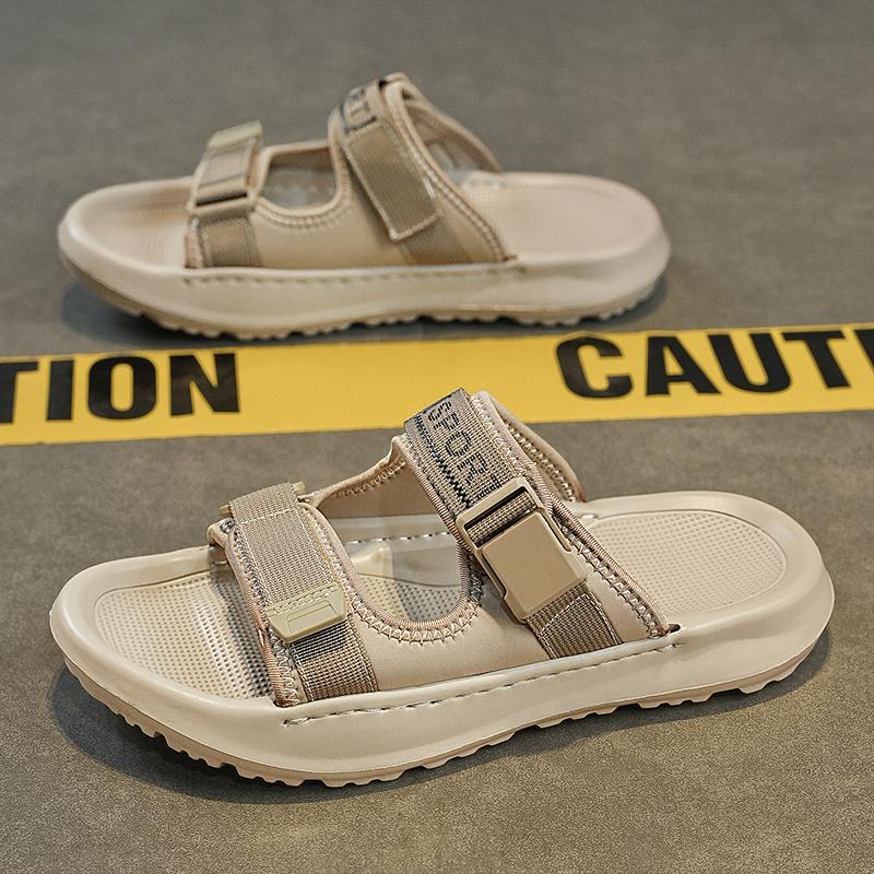 Fashion CYYTL Mens Slippers Summer Casual Shoes Outdoor Beach Sandals Walking Slides Comfort Luxury Designer Leather Lightweight Fashion