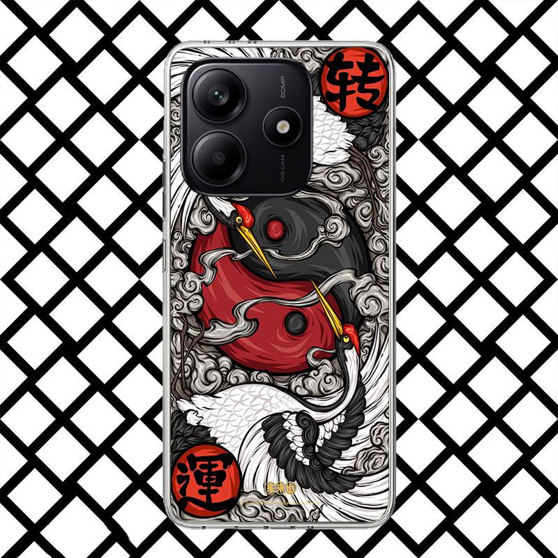 Koi Fish Art Phone Case for Xiaomi Redmi Note 15 14 14S 13 12 12S 11 Pro Plus 11E 11T 11S 10S 5G Soft Cover Fundas Redmi Note 14