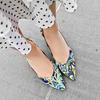 Women's high-heeled single shoes spring and summer pointed thin heels large size versatile low-top shoes