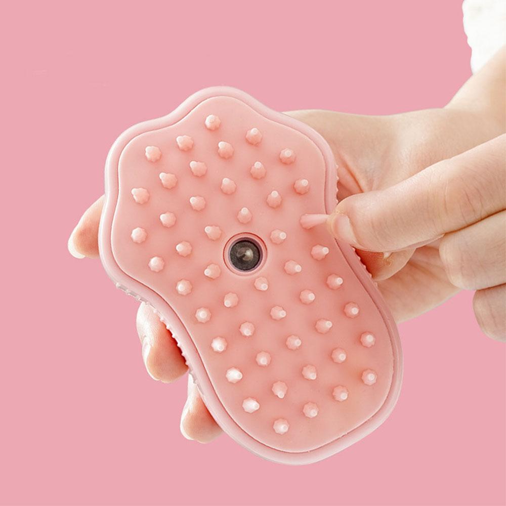 Dog Cat Steamy Brush 3 IN 1 Puppy Pet Comb Electric Spray Brush Cute Paw Hair Remover Combs Self Cleaning Dog Cat Grooming