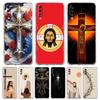 Case For Samsung A16 A14 A12 A22 A32 5G A34 A42 A52 A54 A50 A70 A20E A10S A20S A04S A06 Cover Jesus Flag Christ Religion Faith
