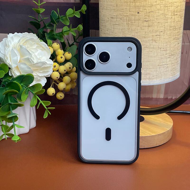 

POZZO Transparent Magsafe Compatible iPhone Case iPhone 16
