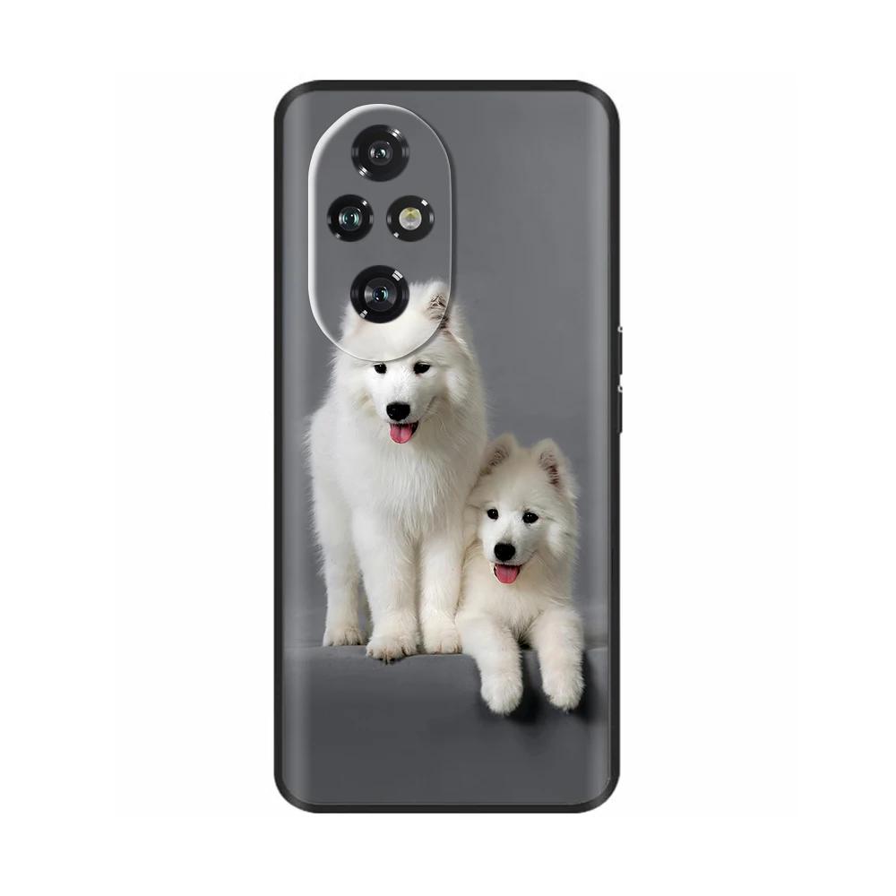 Für Honor 200 Pro Hülle Niedlich Weich Silikon TPU Coque Funda für Honor 200 Pro honor200 Handyhülle Schwarz Capas Für Honor 200 Lite