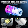 2X P21W LED 1156 BA15S BAU15S PY21W 1157 BAY15D P21/5W Led T20 7440 W21W WY21W 7443 W21/5W Żarówki 57SMD Samochód Kierunkowskaz Hamulec Światła cofania Lampa samochodowa