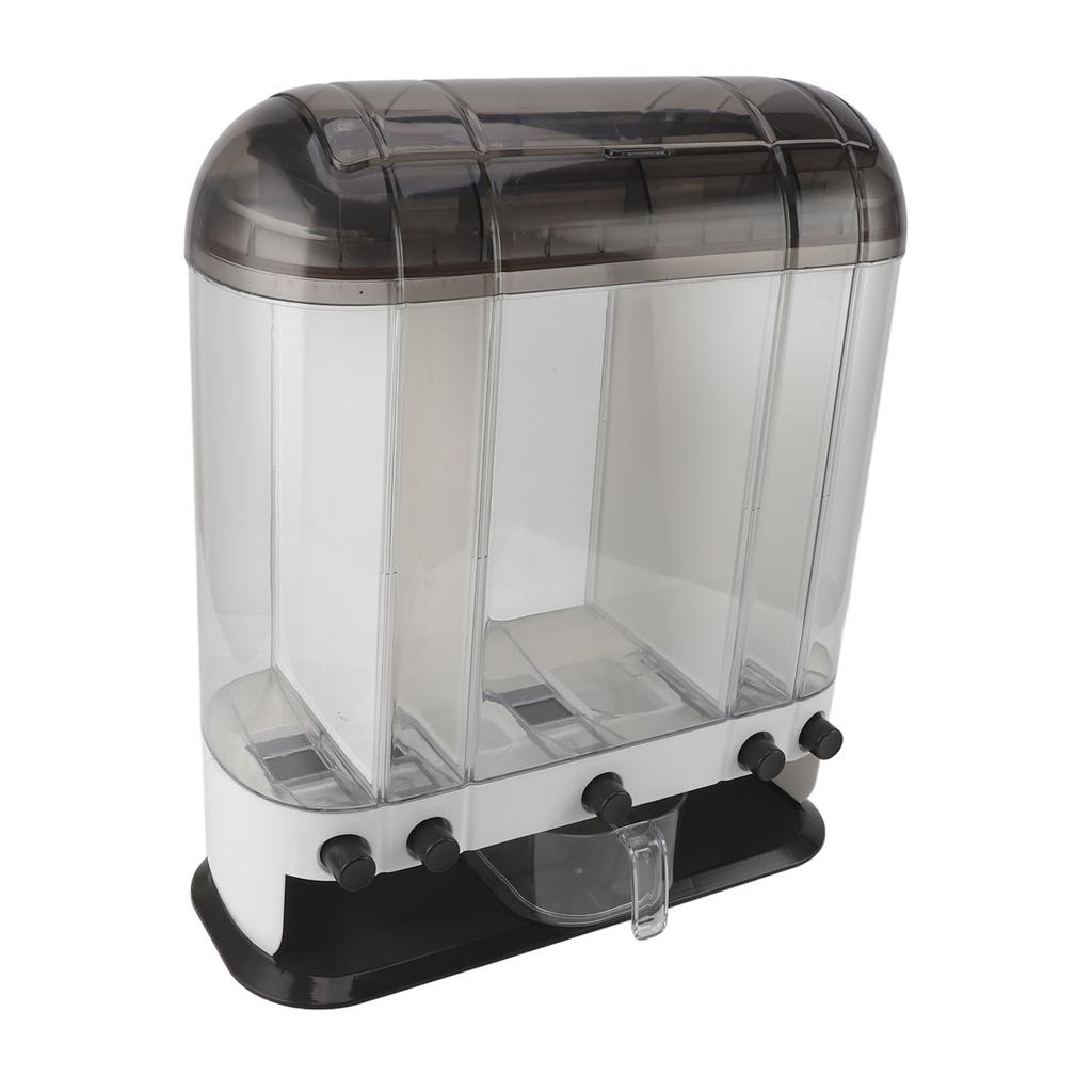 Reisspender 16,5 kg Großes Fassungsvermögen Transparent Versiegelt Reiseimer Luftdichte Mehlaufbewahrung