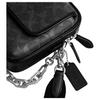 Coach Charter 24 Removable Chain Shoulder Bag With Magnetic Closure Men Shoulder Bag Black CR712-OY2