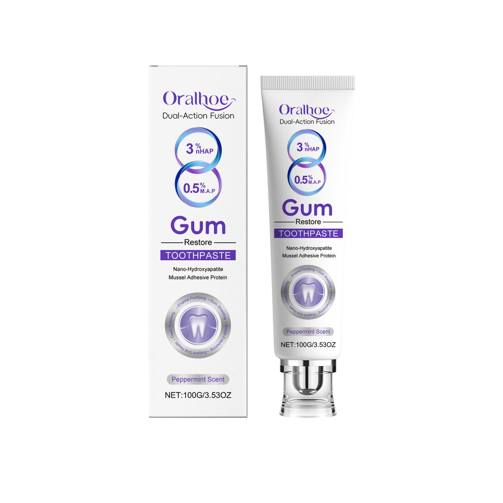 

Care Toothpaste: With gentle ingredients, it cleans teeth, removes stains, tartar and yellowing, for a thorough clean. 100g