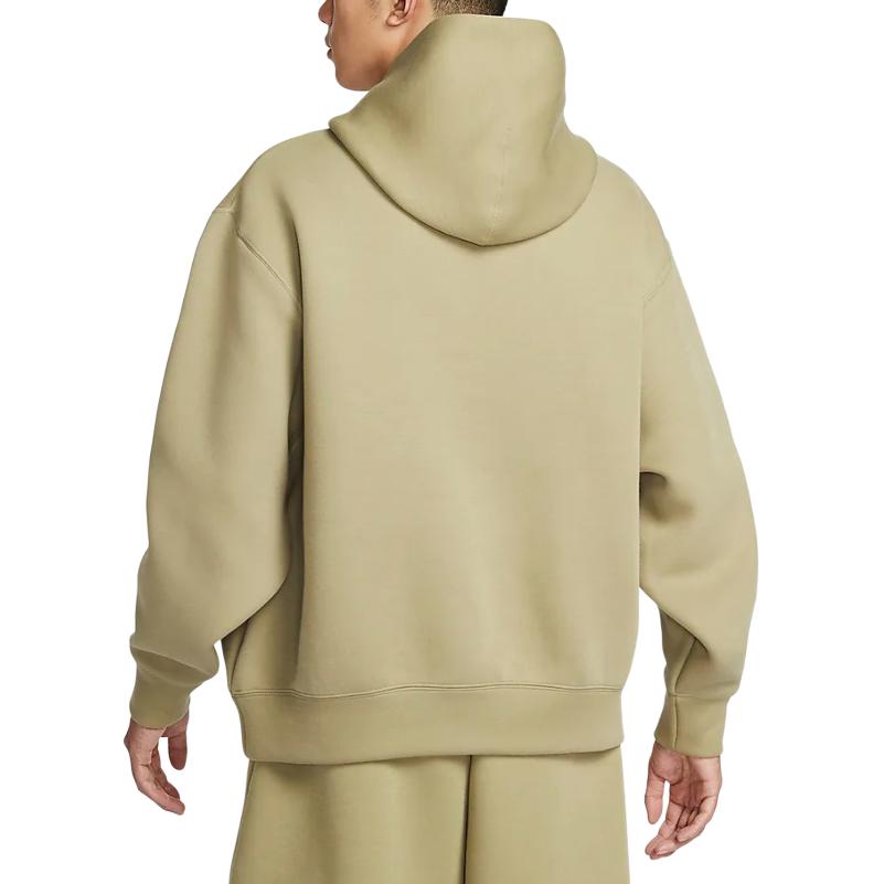 Nike Tech Reimagined Hooded Pullover Long Sleeve Sweatshirt Men Sweatshirt Olive-Green FZ0745276