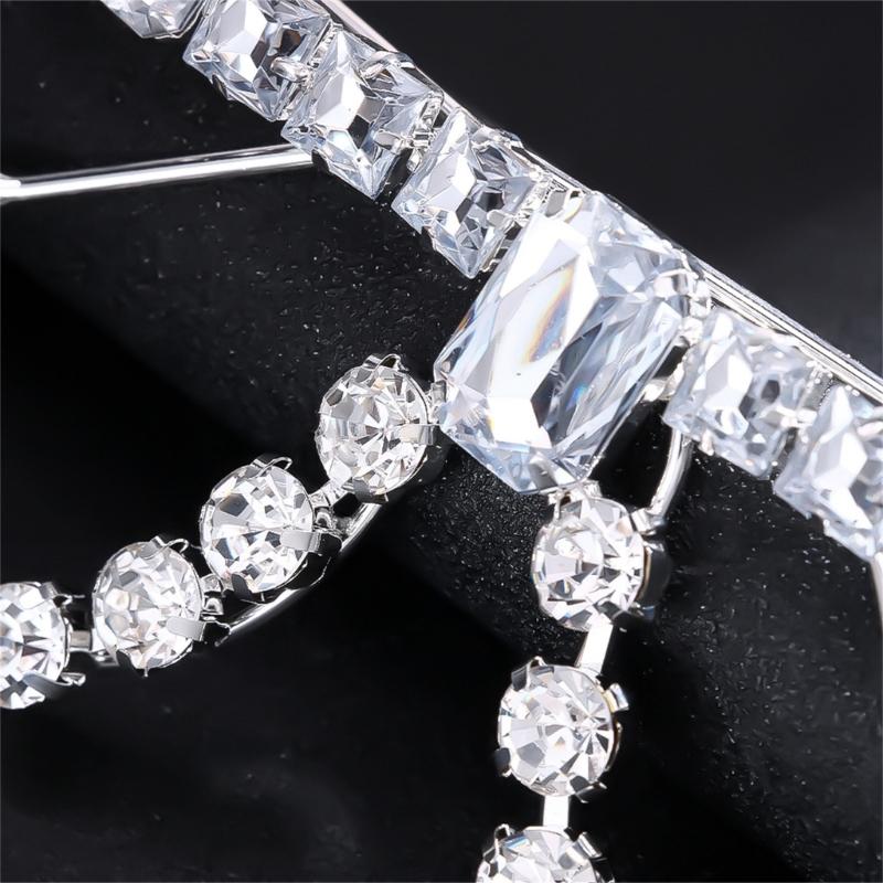 No Lens Rhinestones Glasses Frames Rhinestones Sunglasses Funny Party Eyewear Crystal Eyeglasses for Photograph Props