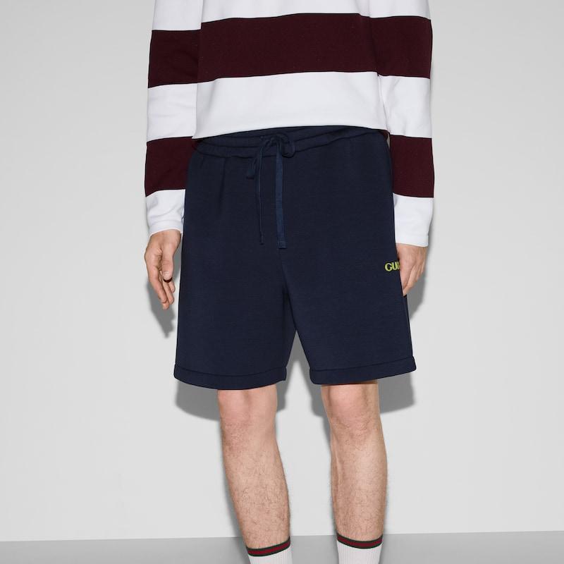 GUCCI Jersey Shorts With Patch 814606-XJG10-4794
