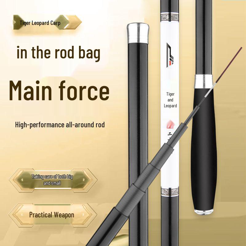 28 Tone Super Hard 4.5m Carbon Fiber Fishing Rod for Carp and Crucian Carp