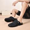 Summer Men's Leather Sandals Slippers Beach Sandals Outdoor Rubber Flip Flops Men Water Trekking Sandals