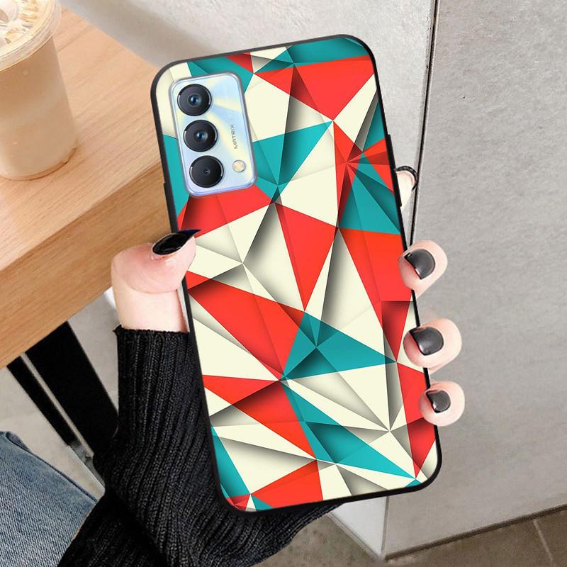 For Realme GT Master Edition Case 6.43Inch Cool Painted Case For OPPO Realme GT Master Edition Cover Silicone Back Bumper