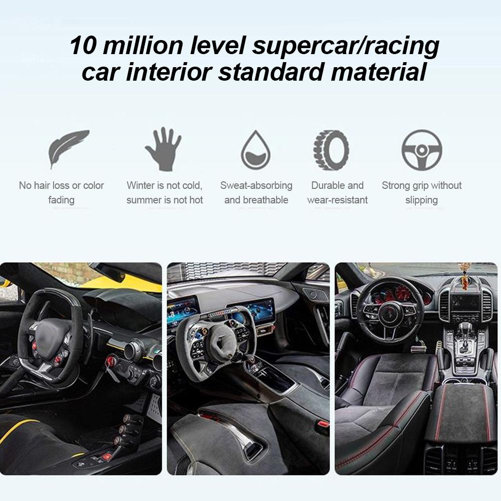 Universal Diamonds Car Steering Wheel Cover with Crystal Sparkling Breathable Anti-Slip Fashion Steering Wheel Car Styling