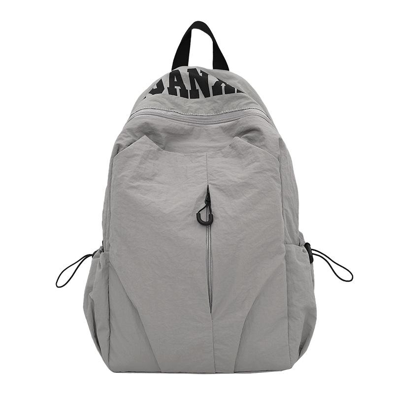 

Niche Lightweight Water-Repellent Large Capacity Sport & Travel Backpack for High School Students сірий колір