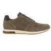Dune London Mens Lo Trilogy Textured Lace Up Trainers