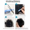 3Pcs Transparent Hair Extension Tapes Creative Double Sided Wig Tape  Fake Hair Installation Tool