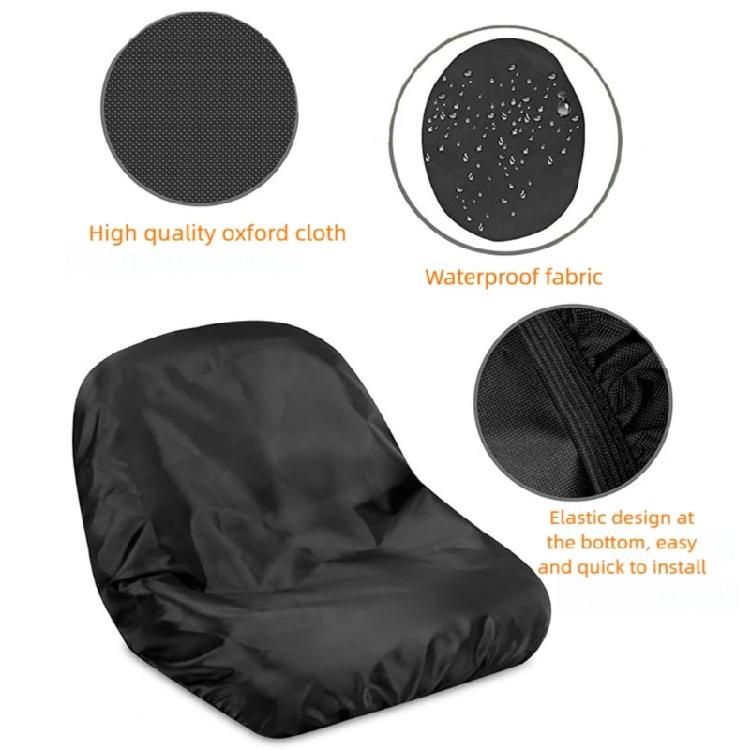 Coprisedile Multiuso per Tosaerba Robusto Materiale Oxford Antistrappo Resistente alle Intemperie Impermeabile Trattore da Prato