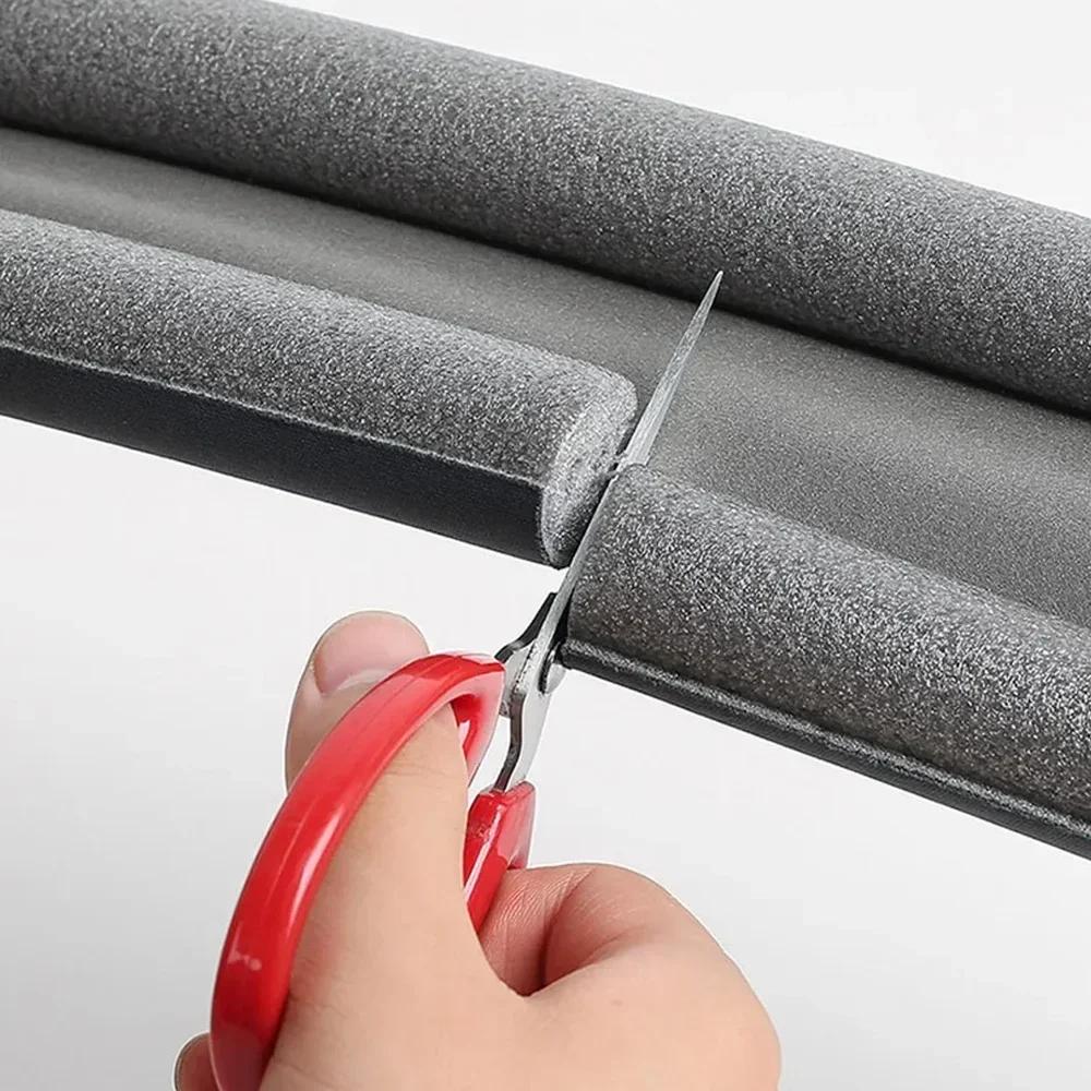 Door Bottom Seal Strip Flexible Wind Noise Reduction Stopper Under Door Blocker Anti Collision Dustproof Soundproof Strips