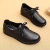 New Style Women's Single Shoes, Soft-soled Anti-slip Leather Shoes for Middle-aged and Elderly People