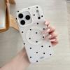 Ins Popular Polka Dot Magnetic Wireless Charging Phone Case For iPhone 17 16 15 14 Pro Max For Magsafe 2 in 1 Back Cover