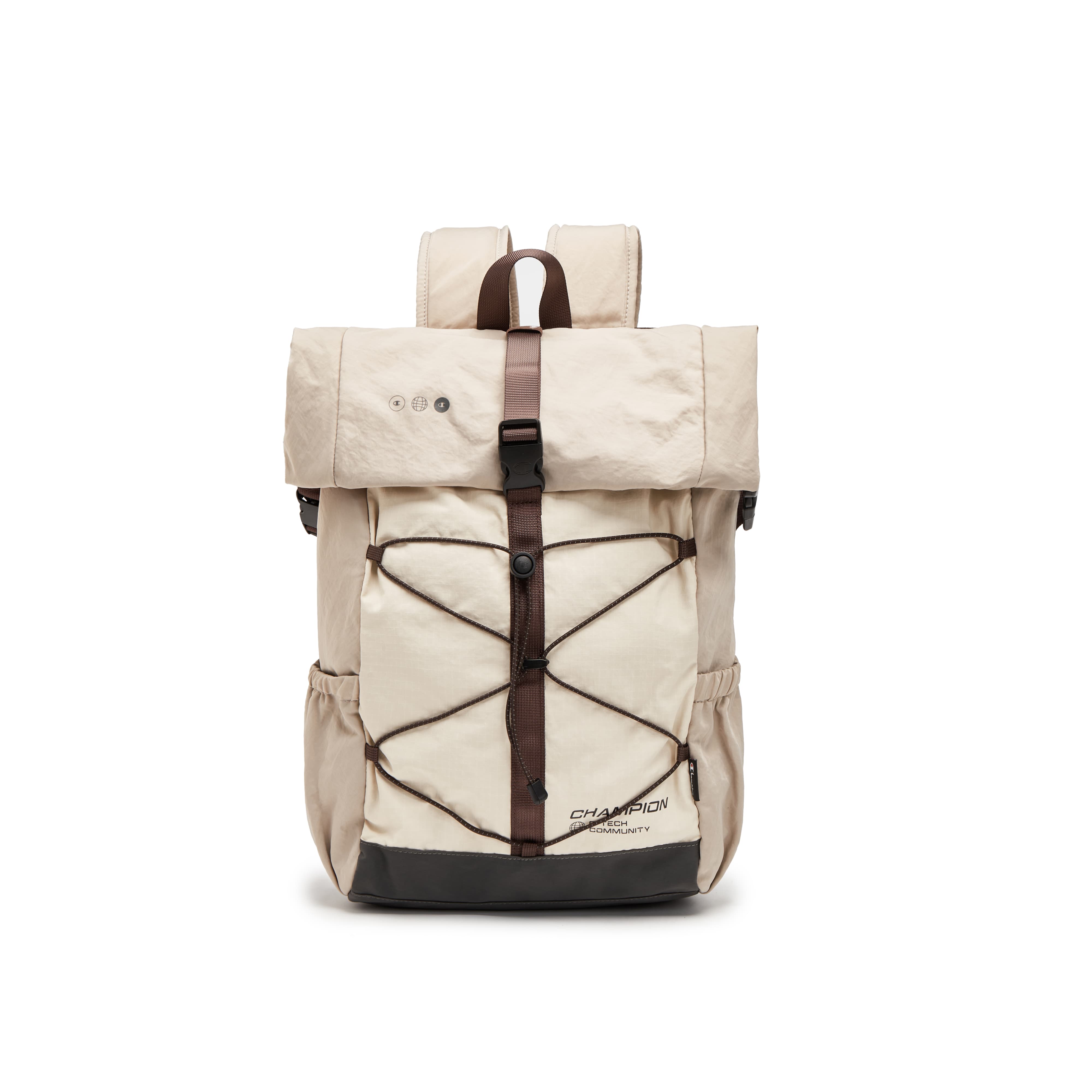 

Champion Trailease Flex Backpack Stylish Comfortable Classic Fabric Backpack Unisex Backpack Light-Bone Cream Smoke-Gray U5CACPU04 Black/Alloy Gray