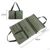 Multi-Purpose Wrench Roll Bag Canvas Hanging Pouch Tote Carrier Bag, Easy to Carry