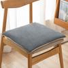 Plush Thicken Soft Cushion Square Home Dining Chair Mat Four Seasons Office Classroom Chair Cushion Simple Non-slip Stool Pad