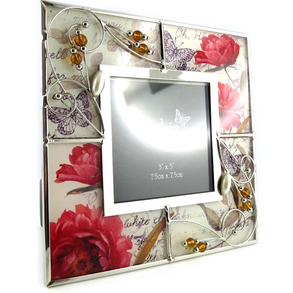 

Les Trésors De Lily [L1502] - Красно-бежевая фоторамка Silk Butterfly красный