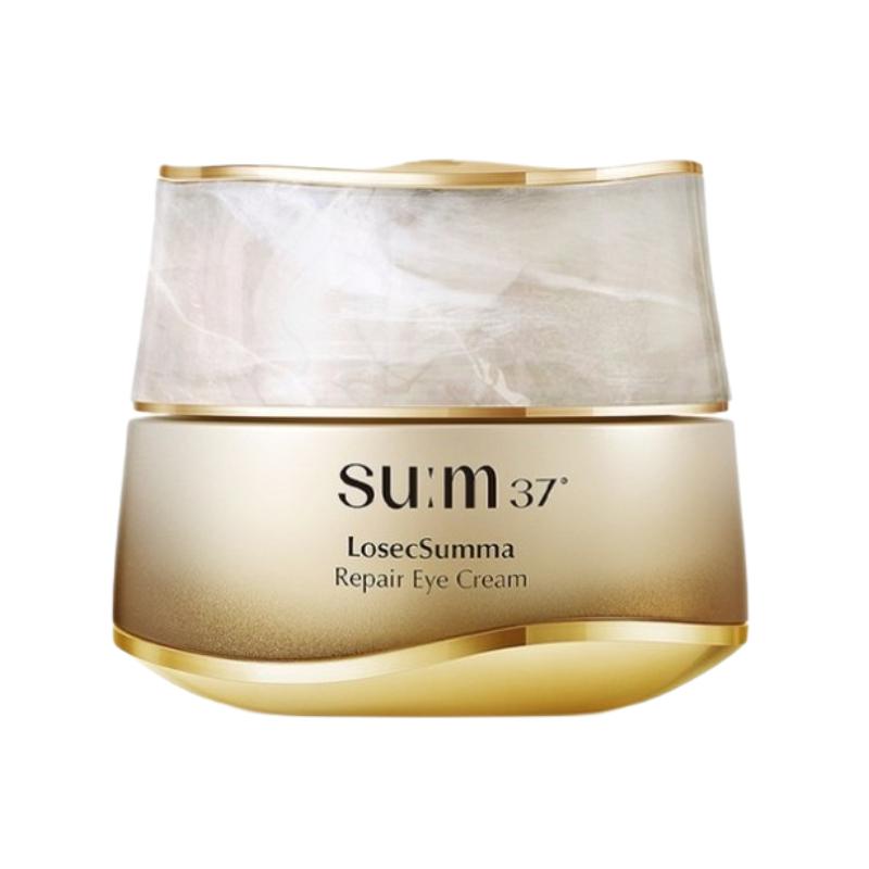 SUM37 LosecSumma Elixir Repair Oční krém 25ml – Oční péče proti vráskám s fermentovanými bylinnými extrakty | Korejská luxusní péče o pleť pro zpevnění